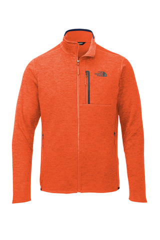 The North Face Skyline Full-Zip Fleece Jacket (Zion Orange Heather/ Urban Navy)