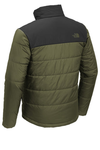 The North Face Chest Logo Everyday Insulated Jacket (Burnt Olive Green)