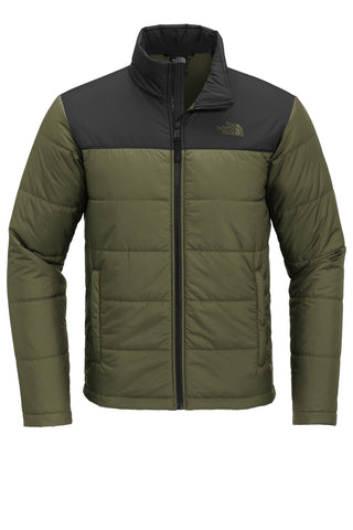 The North Face Chest Logo Everyday Insulated Jacket (Burnt Olive Green)