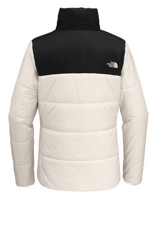 The North Face Ladies Chest Logo Everyday Insulated Jacket (Vintage White)