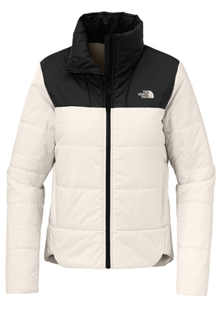 The North Face Ladies Chest Logo Everyday Insulated Jacket (Vintage White)