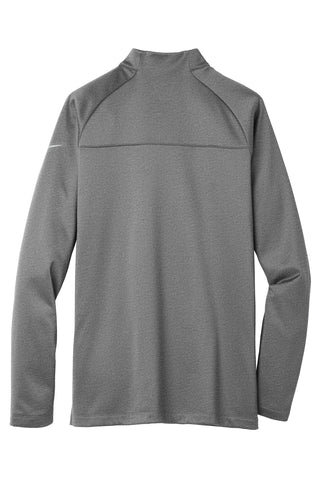 Nike Therma-FIT 1/2-Zip Fleece (Dark Grey Heather/ Dark Grey Heather)