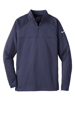 Nike Therma-FIT 1/2-Zip Fleece (Midnight Navy/ Midnight Navy)