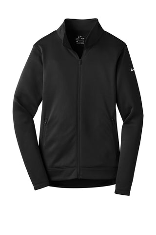 Nike Ladies Therma-FIT Full-Zip Fleece (Black)