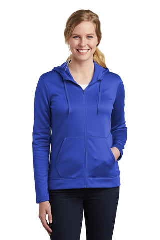 Nike Ladies Therma-FIT Full-Zip Fleece Hoodie (Game Royal)