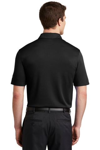 Nike Dri-FIT Hex Textured Polo (Black)