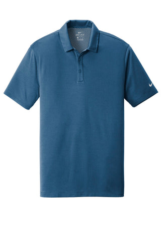 Nike Dri-FIT Hex Textured Polo (Court Blue)