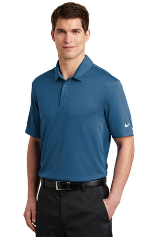 Nike Dri-FIT Hex Textured Polo (Court Blue)