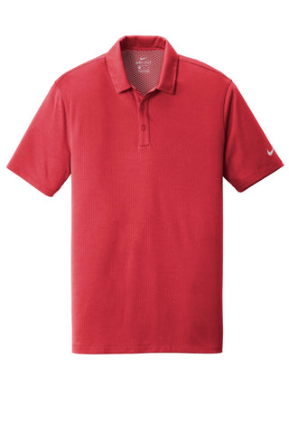 Nike Dri-FIT Hex Textured Polo (Gym Red)