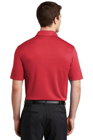 Nike Dri-FIT Hex Textured Polo (Gym Red)