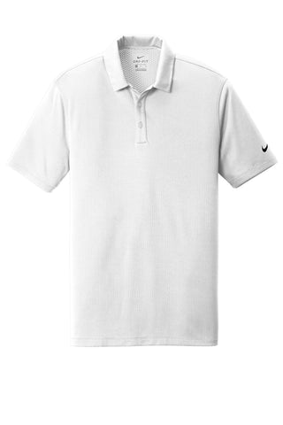 Nike Dri-FIT Hex Textured Polo (White)