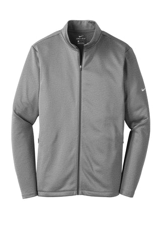 Nike Therma-FIT Full-Zip Fleece (Dark Grey Heather)