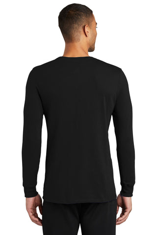 Nike Dri-FIT Cotton/Poly Long Sleeve Tee (Black)