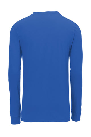 Nike Dri-FIT Cotton/Poly Long Sleeve Tee (Rush Blue)