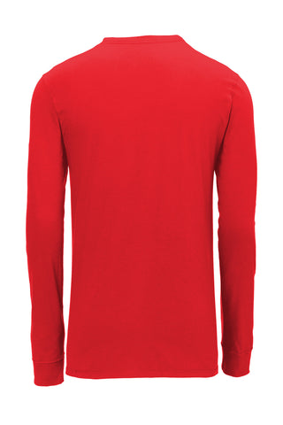 Nike Dri-FIT Cotton/Poly Long Sleeve Tee (University Red)