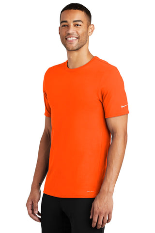 Nike Dri-FIT Cotton/Poly Tee (Brilliant Orange)