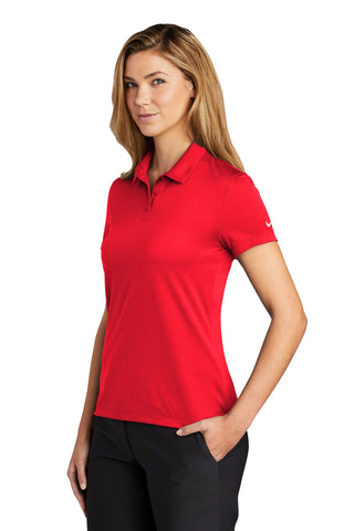 Nike Ladies Dry Essential Solid Polo (University Red)