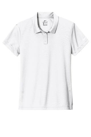 Nike Ladies Dry Essential Solid Polo (White)