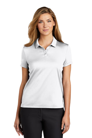 Nike Ladies Dry Essential Solid Polo (White)