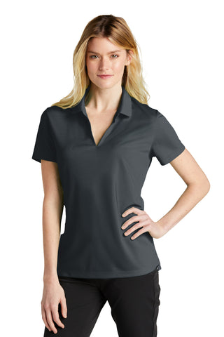 Nike Ladies Dri-FIT Micro Pique 2.0 Polo (Anthracite)