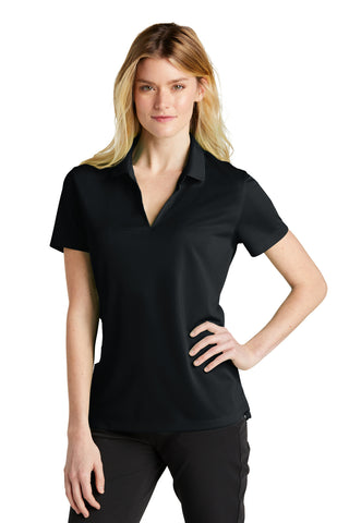 Nike Ladies Dri-FIT Micro Pique 2.0 Polo (Black)