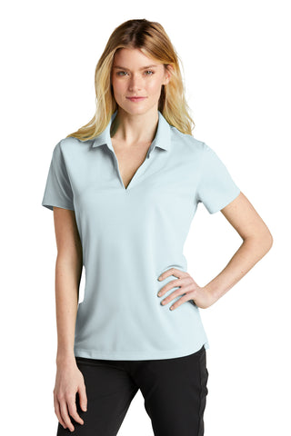 Nike Ladies Dri-FIT Micro Pique 2.0 Polo (Blue Tint)