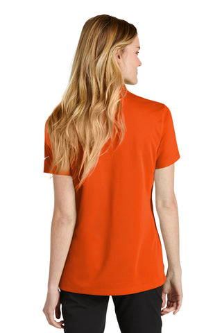 Nike Ladies Dri-FIT Micro Pique 2.0 Polo (Brilliant Orange)