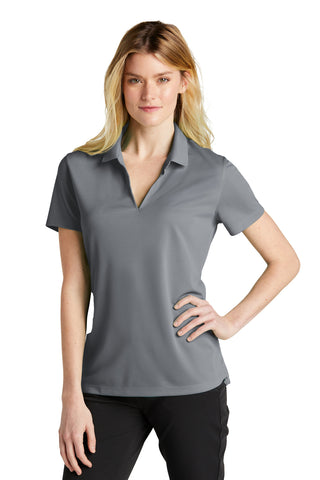 Nike Ladies Dri-FIT Micro Pique 2.0 Polo (Cool Grey)