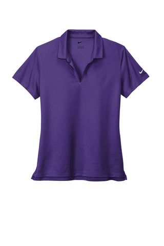 Nike Ladies Dri-FIT Micro Pique 2.0 Polo (Court Purple)