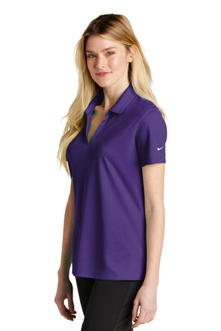 Nike Ladies Dri-FIT Micro Pique 2.0 Polo (Court Purple)