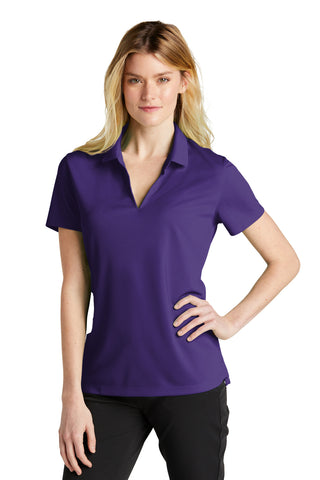 Nike Ladies Dri-FIT Micro Pique 2.0 Polo (Court Purple)