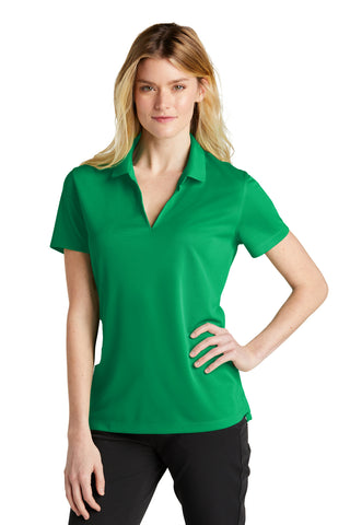 Nike Ladies Dri-FIT Micro Pique 2.0 Polo (Lucid Green)