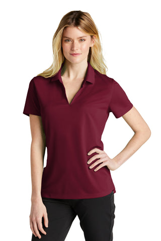 Nike Ladies Dri-FIT Micro Pique 2.0 Polo (Team Red)