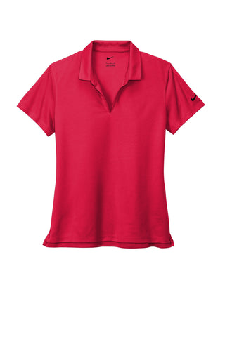 Nike Ladies Dri-FIT Micro Pique 2.0 Polo (University Red)