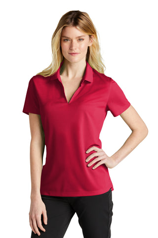 Nike Ladies Dri-FIT Micro Pique 2.0 Polo (University Red)