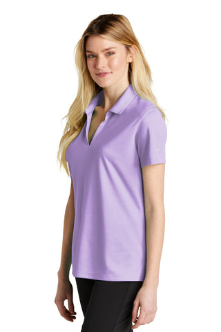 Nike Ladies Dri-FIT Micro Pique 2.0 Polo (Urban Lilac)