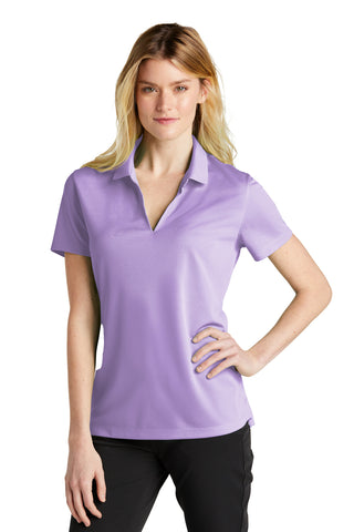 Nike Ladies Dri-FIT Micro Pique 2.0 Polo (Urban Lilac)