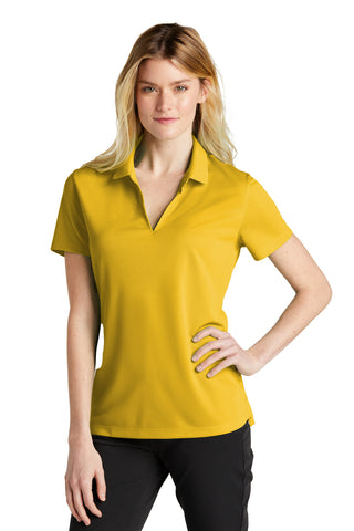 Nike Ladies Dri-FIT Micro Pique 2.0 Polo (Varsity Maize)