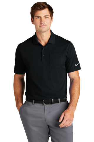 Nike Dri-FIT Micro Pique 2.0 Pocket Polo (Black)