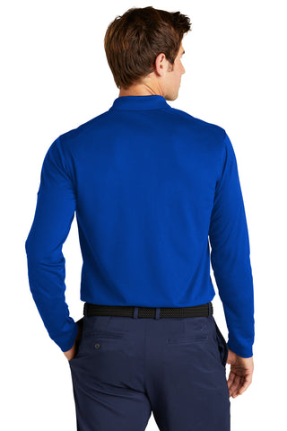 Nike Dri-FIT Micro Pique 2.0 Long Sleeve Polo (Game Royal)