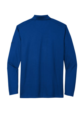 Nike Dri-FIT Micro Pique 2.0 Long Sleeve Polo (Gym Blue)