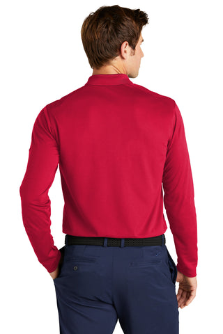 Nike Dri-FIT Micro Pique 2.0 Long Sleeve Polo (University Red)