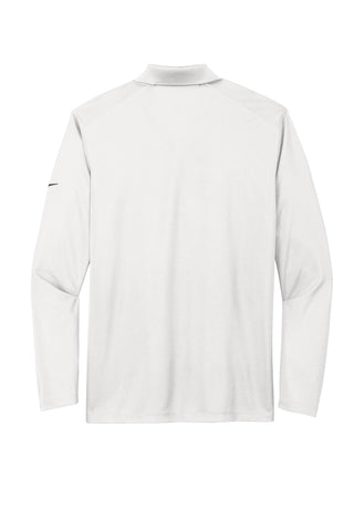 Nike Dri-FIT Micro Pique 2.0 Long Sleeve Polo (White)