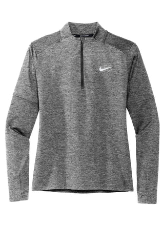 Nike Ladies Dri-FIT Element 1/2-Zip Top (Black Heather)