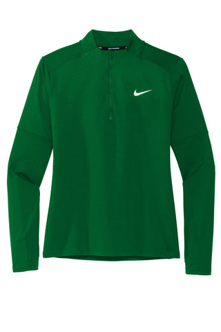 Nike Ladies Dri-FIT Element 1/2-Zip Top (Dark Green)