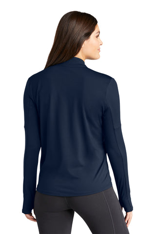 Nike Ladies Dri-FIT Element 1/2-Zip Top (Navy)