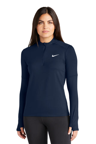 Nike Ladies Dri-FIT Element 1/2-Zip Top (Navy)