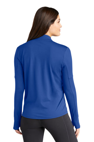 Nike Ladies Dri-FIT Element 1/2-Zip Top (Royal)