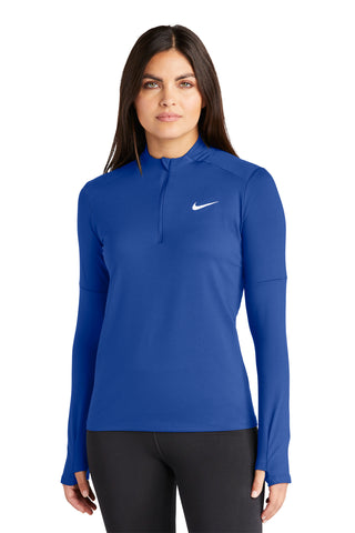 Nike Ladies Dri-FIT Element 1/2-Zip Top (Royal)