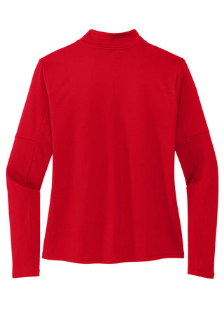 Nike Ladies Dri-FIT Element 1/2-Zip Top (Scarlet)